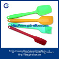 Premium Rubber One Piece Solid Stainless Steel Core Silicone Spatula and Brush Set